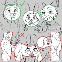 anthro blush blush_lines female group male male/female posing_for_picture smile trio verification meowsana disney face_verification_meme zootopia judy_hopps nick_wilde pawbert_lynxley canada_lynx canid canine european_rabbit felid feline fox lagomorph leporid lynx mammal oryctolagus rabbit red_fox true_fox 1:1 absurd_res hi_res meme sketch
