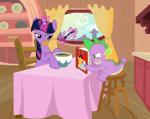 absurd_res book chair dragon duo equine female food friendship_is_magic fur green_eyes hair hi_res horn male mammal multi-colored_hair multiversecafe my_little_pony purple_eyes purple_fur spike_(mlp) twilight_sparkle_(mlp) unicorn
Rating: Safe
Score: 0
User: nom123
Date: March 09, 2014