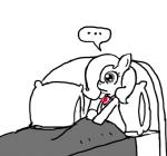 bed earth_pony ellipsis emerald_jewel_(colt_quest) equid equine fan_character feral ficficponyfic furniture hasbro horse jewelry male mammal my_little_pony necklace pillow pony simple_background solo young young_feral young_male