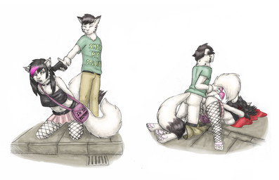 adolescent adolescent_on_adolescent adult_on_adolescent anal anal_penetration anthro anus ass_up bag balls blood blood_puddle bodily_fluids bottomwear bottomwear_down breasts butt buttplug clothed clothed_sex clothing corpse cum cum_from_vagina cum_in_vagina cum_inside death duo ear_piercing ear_ring erection execution female female_death female_penetrated fishnet_clothing fishnet_legwear from_behind_position fur genital_fluids genitals gore gun hair half-closed_eyes handgun holding_buttplug holding_gun holding_handgun holding_object holding_pistol holding_ranged_weapon holding_sex_toy holding_weapon kneeling legwear male male/female male_penetrating male_penetrating_female narrowed_eyes necrophilia pants pants_down partially_clothed penetration penile penile_penetration penis penis_in_ass piercing pistol plug_(sex_toy) ranged_weapon ring_piercing sex sex_toy shirt simple_background sitting skirt snuff spread_legs spreading standing tail text text_on_clothing text_on_shirt text_on_topwear topwear vulva weapon young young_anthro young_female young_male meowmere domestic_cat felid feline felis mammal absurd_res hi_res cousins_(lore) incest_(lore)