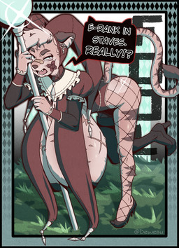 5_fingers anthro band-aid bandage big_breasts biped breasts clothed clothing dialogue eyebrows fangs female fingers footwear hair high_heels huge_breasts hyper hyper_breasts inner_ear_fluff scar shoes solo speech_bubble tail teeth text tuft x_scar young young_anthro young_female dewebu luka_belyakov felid mammal pantherine tiger absurd_res english_text hi_res busty_boy_(lore) male_(lore)