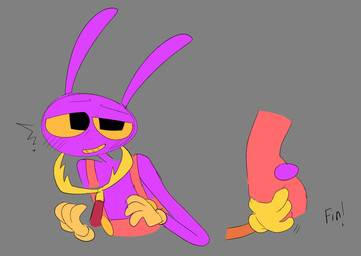4_fingers anthro blush blush_lines butt butt_grab clothing duo face_grab fingers flustered gloves hand_on_butt handwear heart_symbol male mostly_offscreen_character narrowed_eyes smile yellow_clothing yellow_gloves yellow_handwear yellow_sclera karnthud glitch_productions the_amazing_digital_circus bazooble_(tadc) jax_(tadc) humanoid lagomorph leporid living_toy mammal rabbit 2026 digital_media_(artwork) hi_res