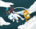 blue_eyes buizel clone cloud dark grey_eyes group legendary_pokémon mew nintendo pokémon psychic red_eyes shiny shiny_pokemon stripes video_games water young zorua
Rating: Safe
Score: 4
User: Wild_Eevee
Date: June 17, 2012