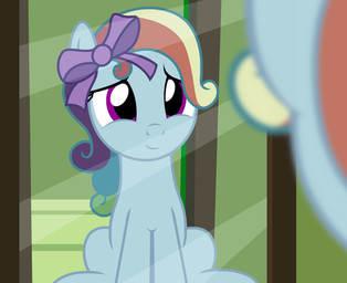 alternate_hairstyle blue_body bow_(feature) clone female mirror purple_eyes sitting solo badumsquish friendship_is_magic hasbro my_little_pony mean_rainbow_dash_(mlp) equid equine horse mammal pony 2019 digital_media_(artwork) hi_res