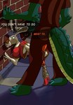 abdominal_bulge alley bodily_fluids cum cum_in_pussy cum_inflation cum_inside dialogue female forced genital_fluids humiliation hyracotherium imminent_rape imminent_vore inflation male male/female peeing_outside predator/prey proto_horse public public_humiliation public_sex rape sex size_difference tears tears_of_pain text urine watersports filthivore kieron_the_kaprosuchus crocodilian equid equine horse kaprosuchus mammal prehistoric_species reptile scalie hi_res