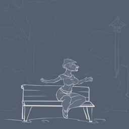 anthro bench body_size_growth clothing destruction destruction_of_property dewclaw expansion female fingers growth hair long_neck mohawk neck_expansion outside short_hair size_transformation snout snout_growth solo tail tail_growth torn_clothing transformation third-party_edit uglyshadow human mammal monster unknown_species 1:1 animated high_framerate short_playtime sound video