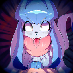 animal_genitalia animal_penis bestiality blue_body blue_fur blue_penis bodily_fluids canine_genitalia canine_penis drooling duo erection eyelashes fangs female female_human female_penetrated female_pov femboy feral feral_focus feral_penetrating feral_penetrating_female feral_penetrating_human first_person_view fur genitals human_on_feral human_penetrated human_pov interspecies knot knotted_penis looking_at_viewer male male/female male_feral male_focus male_penetrating male_penetrating_female male_penetrating_human open_mouth penetrated_pov penetration penile penile_penetration penis penis_in_vagina pokephilia receiving_pov saliva sex sharp_teeth sheath smile solo_focus sweat teeth tongue tongue_out vaginal vaginal_penetration vulva lodetail nintendo pokemon lyn_(lodetail) canid canine eeveelution generation_4_pokemon glaceon human mammal pokemon_(species) 1:1 2026 digital_media_(artwork) hi_res shaded trans_(lore) trans_woman_(lore)