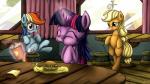 absurd_res applejack_(mlp) beverage blonde_hair blue_fur burger curtains cutie_mark eating equine eyes_closed female feral food friendship_is_magic fur green_eyes group hair hairband half-closed_eyes hamburger hi_res horn horse inside magic mammal multi-colored_hair my_little_pony neko-me open_mouth orange_fur pegasus pony purple_eyes purple_fur rainbow_dash_(mlp) rainbow_hair restaurant sitting smile twilight_sparkle_(mlp) unicorn window wings
Rating: Safe
Score: 9
User: Jatix
Date: March 04, 2014