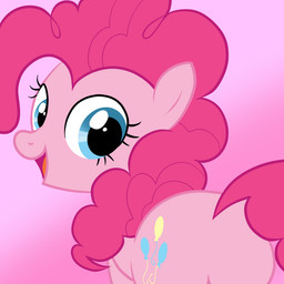 blue_eyes butt cutie_mark female feral hair looking_at_viewer open_mouth open_smile pink_hair simple_background smile solo tongue zigrock001 friendship_is_magic hasbro my_little_pony pinkie_pie_(mlp) earth_pony equid equine horse mammal pony 1:1 2015