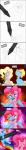 black_border blush border breaking_the_fourth_wall drawing drawn_over duo feathered_wings feathers female heart_symbol stylus wings madacon friendship_is_magic hasbro my_little_pony mythology pinkie_pie_(mlp) rainbow_dash_(mlp) equid equine horse mammal mythological_creature mythological_equine pegasus pony 2016 absurd_res comic hi_res long_image sketch tall_image