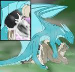 2013 abdominal_bulge all_fours anus backlash91 big_penis black_penis caprine claws cum cum_in_pussy cum_inside doggystyle dragon erection female feral feral_on_feral forced from_behind grass horn interspecies lizard male mammal outside penetration penis rape reptile scalie sex sheep short_tail size_difference straight toe_claws vaginal vaginal_penetration vein veiny_penis wings
Rating: Explicit
Score: 17
User: Finchmaster
Date: March 12, 2014
