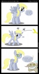 2012 absurd_res apple blonde_hair briskby chimera collaboration comic cutie_mark derpy_hooves_(mlp) dialogue diegotan discord_(mlp) draconequus english_text equid equine feathered_wings feathers female feral food friendship_is_magic fruit hair hasbro hi_res hooves macintosh male mammal mane meme my_little_pony mythological_creature mythological_equine mythology pegasus plant teeth text trollface url wings