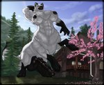 4_toes abs animal_genitalia animal_penis areola balls bedroom_eyes biceps big_balls big_breasts big_penis black_areola black_balls black_body black_claws black_ears black_fur black_nipples black_nose black_penis black_tail black_tail_tip breasts building cabin cherry_blossom chest_tuft claws cloud day detailed_background detailed_fur digitigrade dipstick_tail equine_genitalia equine_penis erection evergreen_tree eyelashes facial_markings fangs feet finger_claws flower fluffy fluffy_chest fluffy_tail forest front_view fur genitals glistening glistening_genitalia glistening_penis gloves_(marking) gynomorph gynomorph_taur hand_behind_head head_markings house huge_balls huge_breasts huge_penis hybrid_genitalia hybrid_penis inner_ear_fluff intersex intersex_taur jewelry knot knotted_equine_penis knotted_penis leg_markings licking licking_lips licking_own_lips light looking_at_viewer low-angle_view macro markings medial_ring mountain multicolored_body multicolored_fur multicolored_tail muscular muscular_gynomorph muscular_intersex muscular_taur muzzle_(marking) narrowed_eyes necklace nipples nude outside pendant penis pine_tree plant pose presenting presenting_penis prunus_(flower) pupils quadruped seductive sheath sky socks_(marking) soft_abs solo standing sunlight tail tail_markings teeth three-quarter_view toe_claws toes tongue tongue_out tree tuft two_tone_body two_tone_fur two_tone_tail whiskers white_body white_fur white_inner_ear_fluff white_tail yellow_eyes nikkyvix iridium canid canid_taur canine canine_taur canis mammal mammal_taur taur wolf wolf_taur 2025 colored detailed digital_media_(artwork) full-length_portrait hi_res lighting portrait shaded