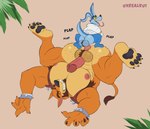 anal anal_penetration angry anthro anthro_on_anthro anthro_penetrated anthro_penetrating anthro_penetrating_anthro anus armpit_hair backsack ball_size_difference ball_tuft balls barazoku beard biceps big_balls big_butt big_pecs black_claws blue_body blue_fur blush bodily_fluids body_hair bottomless bracelet brown_hair bubble_butt butt butt_hair butt_size_difference claws clenched_teeth clothed clothing darkened_balls darkened_genitalia drooling duo embarrassed erection eyebrows facial_hair fangs feet fur furrowed_eyebrows genital_fluids genitals glans glistening glistening_butt hair hairy hairy_balls humanoid_genitalia humanoid_penis insane intraspecies jewelry larger_male larger_penetrated legs_up lying male male/male male_penetrated male_penetrating male_penetrating_male manly muscular muscular_anthro muscular_arms muscular_bottom muscular_male on_back open_mouth open_smile orange_eyes pawpads paws pecs penetration penile penile_penetration penis penis_in_ass penis_size_difference plant plap precum restraints reverse_piledriver_position saliva sex sharp_teeth shoulder_pads simple_background size_difference small_but_hung small_dom_big_sub small_top_big_bottom smaller_male smile snarling spiked_bracelet spiked_shoulder_pads spikes spiral_eyes spread_legs spreading standing_on_butt straitjacket tail tail_tuft teeth thick_eyebrows thrusting tongue tongue_out tuft upside_down yellow_sclera unrealrui activision crash_bandicoot_(series) ripper_roo tiny_tiger dasyuromorph kangaroo macropod mammal marsupial recently_extinct_species thylacine absurd_res hi_res