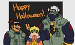 anthro cosplay group holidays male male/male homobound halloween mario_bros naruto nintendo bowser bowser_jr. iruka_umino kakashi_hatake mario naruto_uzumaki human koopa mammal scalie hi_res father_(lore) father_and_child_(lore) father_and_son_(lore) parent_(lore) parent_and_child_(lore) parent_and_son_(lore) son_(lore)