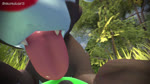 face_lick first_person_view licking pinned pinned_to_ground tongue skunkdude13 nintendo pokemon cameron_(skunkdude13) generation_4_pokemon luxray pokemon_(species) 16:9 3d_(artwork) 3d_animation animated digital_media_(artwork) hi_res high_framerate short_playtime sound webm widescreen