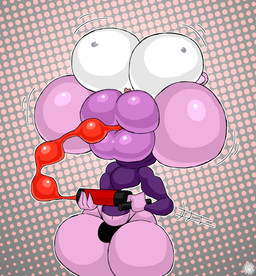 air_pump anthro bar_emanata big_cheeks big_eyes big_head blind bottom_heavy cheek_expansion clothing crossbar_emanata curvy_figure disability emanata expansion eye_expansion femboy fingers fur glistening glistening_cheeks glistening_eyes glistening_lips halftone_background head_inflation heart_nose heart_symbol hose hose_in_mouth hose_inflation huge_cheeks huge_eyes huge_head hyper hyper_cheeks hyper_eyes hyper_head hyper_lips inflation lip_expansion lips logo male pattern_background pink_body pink_fur puffed_cheeks purple_clothing purple_sweater purple_topwear red_hose red_nose simple_background solo sweater text thick_lips thick_thighs thong topwear turtleneck underwear wide_hips thatdawgmurray happy_tree_friends the_mole_(htf) eulipotyphlan mammal mole_(animal) 2025 aliasing artist_logo artist_name digital_media_(artwork) halftone hi_res signature