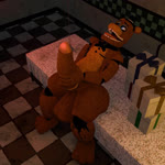 1:1 3d_(artwork) 3d_animation animated animatronic anonymousfm anthro balls bear blender_(software) bodily_fluids bow_tie brown_body clothing cum digital_media_(artwork) erection five_nights_at_freddy's five_nights_at_freddy's_2 fur genital_fluids genitals hat headgear headwear hi_res machine male mammal open_mouth penis robot scott_cawthon scottgames short_playtime solo sound teeth tongue webm withered_freddy_(fnaf)