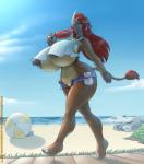 anthro ball beach beach_ball big_breasts bottomwear breasts clothing cloud detailed_background duo electronics eyes_closed female food genitals grass headphones horn huge_breasts inflatable nipples open_mouth outside phallic phallic_food plant pool_toy popsicle portable_music_player sand seaside shirt shorts sidewalk sky sleeping solo_focus tongue tongue_out topwear torn_clothing under_boob water wide_hips marauder6272 eleanor_'elly'_zhi dinosaur mammal prehistoric_species reptile rhinoceros scalie 2017 hi_res