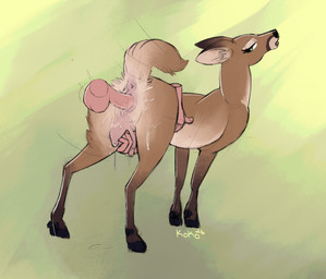 anatomically_correct anatomically_correct_genitalia anatomically_correct_vulva animal_genitalia animal_vulva anus bestiality bodily_fluids breast_grab breasts cervine_genitalia cervine_vulva dewclaw_hooves disembodied_hand disembodied_penis doggystyle dripping duo ears_back faceless_character faceless_male female feral feral_penetrated from_behind_position genitals grabbing_from_behind green_eyes half-closed_eyes hand_on_breast hooves human_on_feral human_penetrating human_penetrating_feral interspecies looking_back looking_pleasured male male/female milk narrowed_eyes offscreen_male penetration penile penile_penetration penis penis_in_vagina pivoted_ears raised_tail scut_tail sex short_tail tail teat_fondling teat_play teats tongue tongue_out udders vaginal vaginal_penetration vulva queenkoko sprig_(queenkoko) deer human mammal hi_res