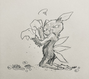 anthro brush butt claws eyelashes finger_claws fur kneeling licking male self_lick simple_background solo toe_claws tongue tongue_out katsuraginoa nintendo pokemon generation_2_pokemon pokemon_(species) sneasel 2025 hi_res monochrome signature