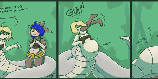 Rating: q
ID: 5707251
Date: 2025-07-13 22:27:31 -0400
Status: pending
Score: 2
2014 absurd_res anthro apode axlwisp belly big_belly blonde_hair blue_hair draconcopode duo female green_background hair hi_res lamia legless oral_vore overweight reptile scalie serpentine simple_background snake split_form text vore post #5707251