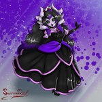 herm intersex princess queen royalty solo sorrow2art asian_mythology east_asian_mythology japanese_mythology mario_bros mythology nintendo halfmoon mario demon humanoid oni yokai hikari_(disambiguation) 1:1 hi_res