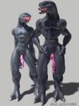 3:4 3d_(artwork) alien black_jackal digital_media_(artwork) duo erection genitals halo_(series) knot male male/male microsoft penis sangheili xbox_game_studios