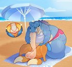 1_horn 2_tails 3_toes 5_fingers 69_position anthro anthro_on_anthro anthro_penetrated anthro_penetrating anthro_penetrating_anthro anthrofied armband balls beach beach_towel belly big_balls big_belly big_breasts big_butt big_dom_small_sub big_penis black_markings blue_body blue_skin blush blush_lines bodily_fluids breasts bulge butt clothed clothing cloud cutaway detailed_background dominant duo erection eyeshadow feet fingers fur genitals glistening glistening_balls glistening_body glistening_butt glistening_genitalia glistening_moobs glistening_penis glistening_thighs grey_shell hand_on_leg hand_on_penis head_tuft heart_symbol holding_object horn huge_butt huge_penis huge_thighs jewelry kneeling larger_anthro larger_male lying makeup male male/male male_penetrated male_penetrating male_penetrating_male markings moobs motion_lines multi_tail multicolored_body multicolored_fur navel necklace nude on_back on_top oral oral_penetration orange_body orange_fur overweight overweight_anthro overweight_male parasol penetration penile penile_penetration penis penis_in_mouth piercing pokemorph question_mark saliva saliva_on_penis sand sex shark_tooth_necklace shell shirt sitting sitting_on_another size_difference sky smaller_anthro smaller_male spots spotted_body standing surfboard swimming_trunks swimwear tail tan_balls tan_body tan_fur tan_penis tan_skin tank_top teeth text thick_thighs toes topwear towel tuft two_tone_body two_tone_tail undersized_clothing underwear water wide_hips dozighost nintendo pokemon canid canine floatzel generation_1_pokemon generation_4_pokemon lapras mammal pokemon_(species) 2024 artist_name colored digital_drawing_(artwork) digital_media_(artwork) english_text hi_res portrait shaded signature