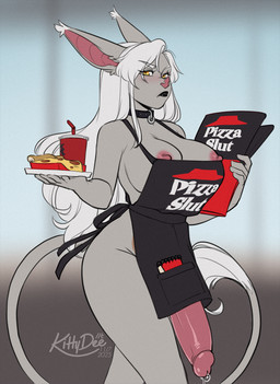 5_fingers anthro areola big_breasts big_penis biped bodily_fluids breasts clothed clothed_anthro clothed_gynomorph clothed_intersex clothing dripping fingers front_view fur genital_fluids genitals grey_body grey_fur grey_tail gynomorph hair holding_object intersex looking_at_viewer nipples penis precum precum_drip solo standing tail white_hair yellow_eyes kittydee verelle bat mammal 2025 digital_drawing_(artwork) digital_media_(artwork) hi_res