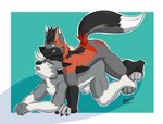 anal anthro duo erection fur genitals humanoid_genitalia looking_pleasured male male/male male_penetrated male_penetrating male_penetrating_male nude open_mouth orange_body paws penetration penis sex simple_background smile tail regal-bowser arti_husky dashie canid canine canis cross_fox domestic_dog fox husky mammal nordic_sled_dog red_fox spitz true_fox better_version_at_source digital_media_(artwork)