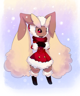 ambiguous_gender anthro brown_fur christmas coat fur gloves holidays hood joltik_(artist) lagomorph lopunny mammal nintendo open_mouth pokémon rabbit red_eyes snow socks solo standing teeth video_games
Rating: Safe
Score: 3
User: DeltaFlame
Date: December 17, 2014 ambiguous_gender anthro brown_fur christmas coat fur gloves holidays hood joltik_(artist) lagomorph lopunny mammal nintendo open_mouth pokémon rabbit red_eyes snow socks solo standing teeth video_games
Rating: Safe
Score: 3
User: DeltaFlame
Date: December 17, 2014