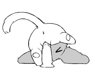 >_< anthro anus biped chibi digitigrade dildo dildo_in_vagina dildo_insertion dildo_sitting eyes_closed feet female female_anthro heart_reaction hindpaw looking_at_dildo looking_at_object looking_at_sex_toy nude nude_anthro nude_female paws penetration rear_view sex_toy sex_toy_in_vagina sex_toy_insertion simple_background solo tail tail_motion vaginal vaginal_penetration white_background caffrain domestic_cat felid feline felis mammal 2026 2d_animation 5:4 animated frame_by_frame low_res monochrome