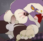 2d_animation 4_toes 5_fingers alpaca anal anal_juice anal_juice_on_penis anal_penetration angelo_(firebadger) animated anthro anthro_on_anthro anthro_on_bottom anthro_on_top anthro_penetrated anthro_penetrating anthro_penetrating_anthro anthrofied anus backsack balls barefoot bat bed big_balls big_butt big_penis black_claws bodily_fluids body_part_in_ass bouncing_balls brown_anus brown_body brown_fur brown_markings bubble_butt budge_(artist) butt butt_grab camelid ceiling chin_piercing claws clyde_(firebadger) countershade_feet countershading darkened_balls darkened_genitalia digital_media_(artwork) duo ear_piercing ear_ring erection eye_bags facial_piercing fangs feet fingers foot_focus frame_by_frame freckled_balls freckled_butt freckles freckles_on_shoulders from_front_position front_view fur furniture generation_4_pokemon genitals gloves_(marking) hair hair_over_eye half-closed_eyes hand_on_butt hi_res hindpaw holding_butt humanoid_genitalia humanoid_penis hybrid indoor_nudity indoor_sex inside leg_markings long_hair long_penis looking_back loop low-angle_view male male/male male_on_bottom male_on_top male_penetrated male_penetrating male_penetrating_male mammal markings mephitid moan multicolored_body multicolored_fur narrowed_eyes neck_tuft nintendo nonbinary_(lore) nose_piercing nose_ring nude on_bottom on_top one_eye_obstructed open_mouth orange_nose orange_sclera orange_tongue paws penetration penile penile_penetration penis penis_in_ass piercing pink_body pink_penis pink_tongue plantigrade pokemon pokemon_(species) pokemorph pompadour purple_body purple_fur purple_tail rear_view red_eyes red_hair ring_piercing scut_tail septum_piercing septum_ring sex short_playtime short_tail signature skuntank smile snout socks_(marking) soles sound sound_effects stand_and_carry_position standing standing_sex tail tan_balls tan_body tan_countershading tan_feet tan_fur teeth thick_thighs thrusting thrusting_sound_effect toe_claws toes tongue tongue_out tongue_piercing tuft voice_acted webm white_balls white_body white_butt white_countershading white_fur white_tail yellow_claws