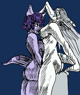 3_horns anthro big_breasts big_butt bone_frill breast_play breast_size_difference breast_suck breasts bubble_butt butt curvy_figure duo eyelashes eyes_closed facial_horn feathered_wings feathers female female/female fingering fingering_partner frill_(anatomy) grey_body grey_hair grey_scales hair horn long_tail medium_breasts medium_hair multi_horn nipples nose_horn nude nude_anthro nude_female obscured_fingering purple_body purple_eyes purple_hair purple_scales scales sex simple_background sucking tail thick_thighs transparent_background vaginal vaginal_fingering voluptuous voluptuous_anthro voluptuous_female wide_hipped_anthro wide_hipped_female wide_hips wings banco third-party_edit cavemanon_studios goodbye_volcano_high ko_op_(game_developer) snoot_game fang_(gvh) trish_(gvh) ceratopsian ceratopsid chasmosaurine dinosaur marginocephalian ornithischian prehistoric_species pterodactylus pterosaur reptile scalie triceratops 2026 absurd_res alpha_channel color_edit colored digital_drawing_(artwork) digital_media_(artwork) hi_res