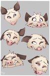 anthro bodily_fluids border drooling eye_roll eyes_closed female open_mouth orgasm_face saliva solo suggestive white_border fuf dreamworks over_the_hedge heather_(over_the_hedge) american_opossum mammal marsupial virginia_opossum 2:3 digital_media_(artwork) expression_sheet hi_res