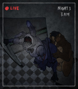 1_arm 1_eye 3_toes 4_fingers 5_fingers 5_toes anal animal_genitalia anthro anthro_on_anthro anthro_rimmed anthro_rimming anthro_rimming_anthro arm_markings aroused balls belly big_balls big_penis biped bodily_fluids bow_tie bow_tie_only brown_arms brown_body brown_claws brown_ears brown_feet brown_fur brown_hands brown_legs brown_mane brown_nose brown_pawpads brown_paws brown_tail butt checkered checkered_floor cheek_markings claws clothing dripping duo endoskeleton erection exposed_wires eyebrows faceless faceless_character faceless_male facial_markings feet finger_claws fingers fluffy fluffy_tail fur fur_markings genital_fluids genitals glans glowing glowing_eyes hair hand_on_leg hand_on_thigh handpaw hat hat_only head_markings headgear headgear_only headwear headwear_only humanoid_genitalia humanoid_penis inside interspecies joints kneeling leaking_precum long_ears long_penis machine male male/male male_anthro male_rimmed male_rimming male_rimming_male mane mane_hair markings metal missing_arm monotone_balls monotone_body monotone_feet monotone_fur monotone_genitals monotone_hands monotone_inner_ear monotone_markings monotone_penis monotone_tail mostly_nude multicolored_body multicolored_fur multicolored_penis muzzle_(marking) night nude open_mouth oral overweight overweight_anthro overweight_male pawpads paws penis pink_penis pink_tongue plantigrade precum precum_drip precum_on_floor precum_on_ground precum_squirt purple_balls purple_body purple_ears purple_fur purple_hands purple_paws purple_tail rabbit_ears raised_tail red_bow_tie red_eyes red_penis rimming rimming_anthro rimming_male saliva saliva_drip saliva_on_ground security security_guard security_room sex sheath short_ears short_fur short_tail simple_background slightly_chubby slightly_chubby_anthro slightly_chubby_male small_ears small_tail snout snout_markings solo standing tail tall tan_balls tan_belly tan_body tan_fur tan_inner_ear tan_markings tan_sheath tan_tail teeth text thick_penis three-quarter_view toe_claws toes tongue tongue_out two_tone_body two_tone_fur two_tone_penis two_tone_tail ursine_ears vein veiny_penis wire kendryzak third-party_edit five_nights_at_freddy's five_nights_at_freddy's_2 scottgames kuruk_(character) withered_bonnie_(fnaf) animatronic bear brown_bear grizzly_bear lagomorph leporid mammal rabbit robot ursidae ursine 2026 absurd_res digital_drawing_(artwork) digital_media_(artwork) english_text hi_res shaded sketch