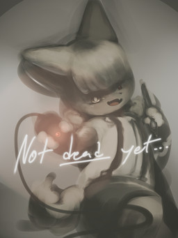 4_fingers anthro bangs black_bottomwear black_clothing black_lips black_nose blush bottomwear clothed clothing computer_mouse cute_fangs eyelashes fangs female fingers fully_clothed fur hair happy heterochromia holding_object kemono lips looking_at_viewer open_mouth pen pigtails pupils red_eyes red_light red_tongue school_uniform short_hair sitting skirt slit_pupils smile solo suspenders tail tan_body tan_ears tan_fur tan_hair tan_tail teeth text tongue topwear uniform white_clothing white_pupils white_topwear yellow_eyes hasukii herba_(hasukii) canid canine mammal 3:4 english_text