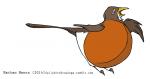 2014 ambiguous_gender american_robin artist_name avian beak belly big_belly biped bird black_text brown_body brown_face brown_feathers brown_tail brown_tail_feathers brown_wings dark_text digital_drawing_(artwork) digital_media_(artwork) eyes_closed feathered_wings feathers feral flat_colors full-length_portrait jamminbison long_tail long_tail_feathers monotone_beak monotone_tail monotone_wings multicolored_body multicolored_face multicolored_feathers narrow_legs open_beak open_mouth open_smile orange_body orange_feathers oscine overweight overweight_ambiguous overweight_feral passerine pointy_beak portrait robin_(bird) side_view simple_background singing smile solo standing tail tail_feathers text thrush_(bird) toony true_thrush two_tone_face url white_background white_body white_face white_feathers winged_arms wings year yellow_beak