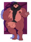 anthro balls genitals male nipples overweight overweight_male penis solo mc_morrales dan_bear_(dan_the_bear) bear mammal ursine hi_res