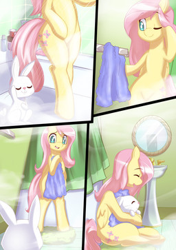 3mangos absurd_res angel_(mlp) anthrofied bathroom cutie_mark dripping duo equine eye_contact eyes_closed feathers female feral fluttershy_(mlp) friendship_is_magic fur green_eyes hair hi_res horse hug inside lagomorph long_hair male mammal mane mirror my_little_pony one_eye_closed open_mouth pegasus pink_hair pony rabbit rug shower shower_curtain showering sitting smile soap standing teeth tongue towel wet white_fur wings yellow_fur
Rating: Safe
Score: 12
User: Jatix
Date: February 14, 2014