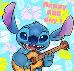 4_fingers ambiguous_gender anthro biped black_claws blue_background blue_eyes blue_nose claws finger_claws fingers floral_background flower head_tuft hibiscus holding_musical_instrument holding_object holding_ukulele lute musical_instrument notched_ear open_mouth open_smile pattern_background plant plucked_string_instrument sharp_teeth simple_background smile smiling_at_viewer solo string_instrument teeth text tuft ukulele shioto_soda20 disney lilo_and_stitch stitch_(lilo_and_stitch) alien experiment_(lilo_and_stitch) 2024 digital_drawing_(artwork) digital_media_(artwork) english_text hi_res male_(lore)