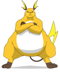 anthro eye_scar facial_scar fur hair male scar semi-anthro simple_background solo stocky tail white_background wide_stance yellow_body yellow_fur reagan700 nintendo pokemon hercules_(cheesecaker) generation_1_pokemon mammal pokemon_(species) raichu rodent 2015 5:6