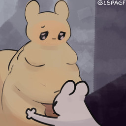 anthro balls bodily_fluids burping butt cum cum_in_mouth cum_inside cum_on_butt duo fart fart_fetish farting_on_penis fellatio genital_fluids genitals male male/male oral overweight overweight_anthro overweight_male penile penis sex size_difference small_penis lspagf rain_world videocult gourmand_(rain_world) survivor_(rain_world) slugcat 1:1 absurd_res animated hi_res huge_filesize long_playtime sound video