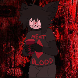 anthro beverage black_body black_clothing black_fur black_gloves black_handwear clothing coffee coffee_cup container creepy cup fur gloves grey_clothing handwear male male/male mind_break solo raganlier bloodrot_(raganlier) domestic_cat felid feline felis mammal 1:1 hi_res