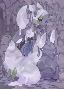 ambiguous_gender bodily_fluids corruption duo feral green_eyes hypnosis licking mind_control poison purple_body ringed_eyes saliva slime tail tongue tongue_out winte mythology nintendo pokemon dragon generation_1_pokemon generation_6_pokemon goo_creature goodra muk mythological_creature mythological_scalie pokemon_(species) scalie 2021 absurd_res hi_res