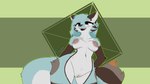 16:9 2_ears 4k absurd_res ammy_(cynically_wolf) anthro areola bedroom_eyes big_tail blue_body blue_fur blue_hair breasts canid canine canis cheek_markings cheek_tuft cynically_wolf digitigrade eyelashes facial_markings facial_tuft feet female fluffy fluffy_body fluffy_tail fur fur_markings genitals green_background hair head_markings hi_res humanoid long_hair long_tail looking_at_viewer looking_down looking_down_at_viewer mammal markings medium_breasts multicolored_body multicolored_ears multicolored_eyes multicolored_fur multicolored_tail narrowed_eyes navel nipples nude pattern_background pussy seductive simple_background solo striped_body striped_fur stripes tail thick_eyelashes thick_thighs toes tuft white_body white_fur widescreen wolf