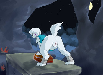 anus bent_over bottomless butt cave_story female fur hatiimiga lagomorph looking_at_viewer mammal mimiga presenting presenting_hindquarters purple_eyes pussy solo video_games white_fur
Rating: Explicit
Score: 12
User: Rubbit
Date: January 20, 2014