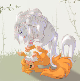 anthro fur mane orange_body orange_fur paws stepped_on stepping white_body white_fur tassy_(artist) gecko_(character) tass_(tassy) felid hybrid liger lion mammal pantherine tiger absurd_res hi_res nonbinary_(lore)