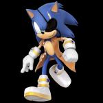 aged anthro clothing coat eye_patch eyewear male solo topwear trenchcoat nibroc-rock sega sonic_the_hedgehog_(series) sonic_the_hedgehog eulipotyphlan hedgehog mammal 1:1 absurd_res alpha_channel hi_res